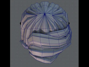 3d hair style for boy v06 3D Model