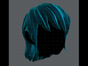 3d hair style for girl v09 3D Model