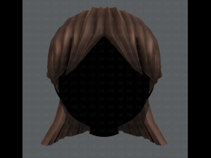 3d hair style for girl v10 3Dモデル