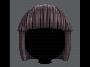 3d hair style for girl v11 3D मॉडल