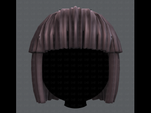 3d hair style for girl v11 3D मॉडल