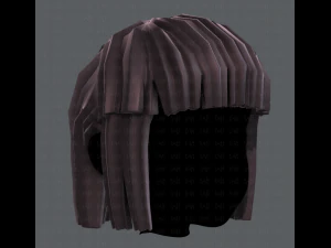 3d hair style for girl v11 3D Model