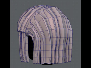 3d hair style for girl v11 3D Model