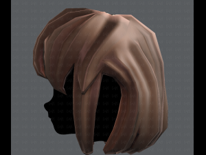 3d hair style for girl v12 3D Model