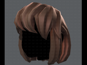 3d hair style for girl v12 3D Model
