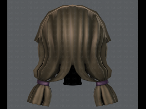 3d hair style for girl v14 Model 3D