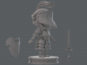 armor character 3D Модель