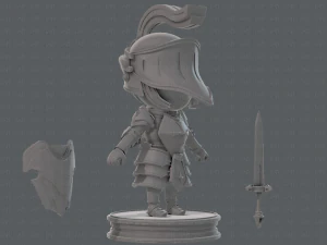 armor character 3D Model