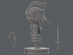 armor character 3D Модель