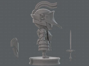 armor character 3D Model