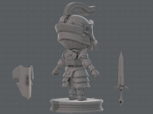 armor character 3D Модель