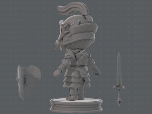 armor character 3D Модель