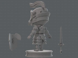 armor character 3D Model