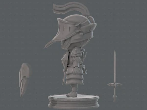 armor character 3D Model