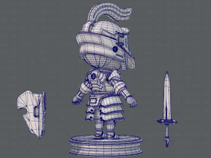 armor character 3D Model