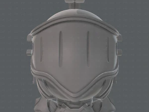 armor character 3D Model