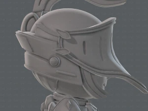 armor character 3D Model