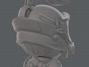 armor character 3D Модель