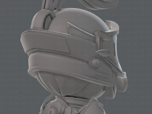 armor character 3D Model