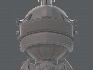 armor character 3D Модель
