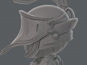 armor character 3D Model