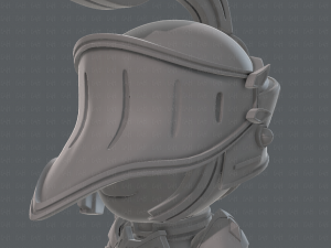 armor character 3D Модель