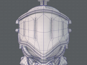 armor character 3D Модель