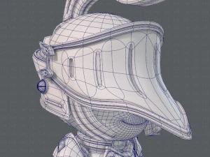 armor character 3D Model