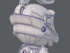 armor character 3D Модель