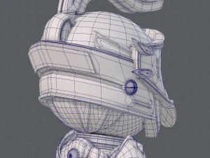 armor character 3D Model