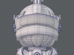 armor character 3D Модель