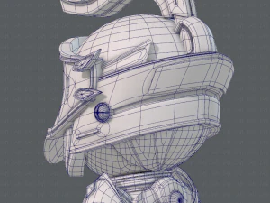 armor character 3D Model