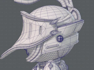 armor character 3D Model