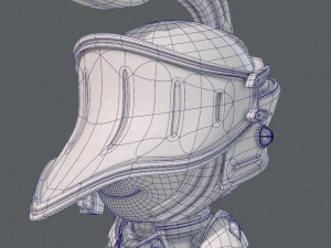 armor character 3D Model