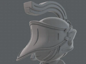 armor character 3D Model