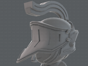 armor character 3D Модель