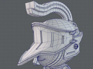 armor character 3D Model