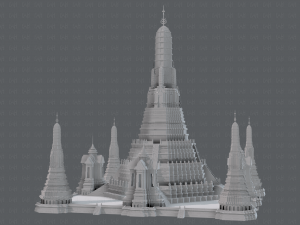wat arun model Model 3D