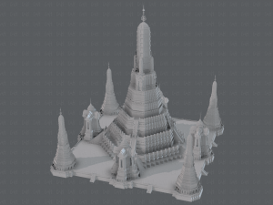 wat arun model Model 3D