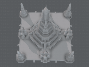 wat arun model Model 3D