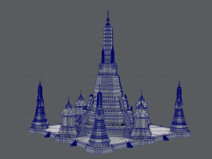wat arun model Model 3D
