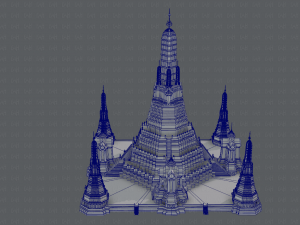 wat arun model Model 3D