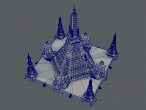 wat arun model Model 3D