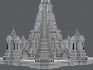 wat arun model Model 3D
