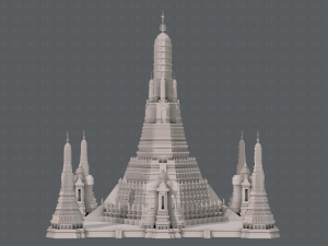 wat arun model Model 3D