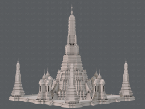 wat arun model Model 3D
