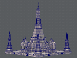 wat arun model Model 3D