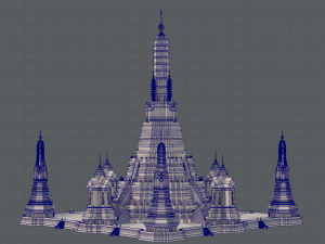 wat arun model Model 3D