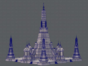 wat arun model Model 3D