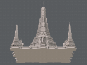 wat arun model Model 3D